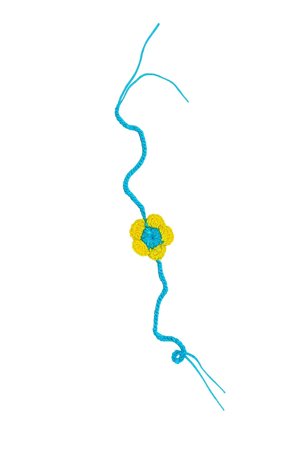 ๐ Crochet Rakhi โ A Beautiful Blend of Love & Craft