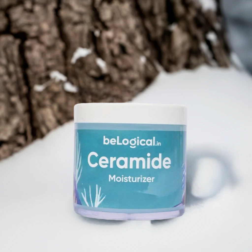 1% Ceramide Face Moisturiser | Deep Hydration | Barrier Repair | Vitamin E | 100g - Image 5