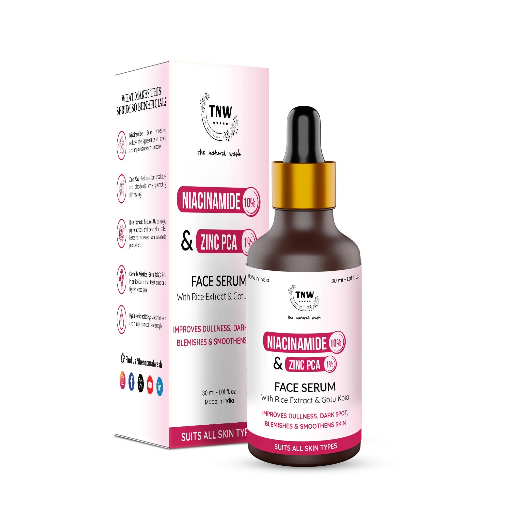 10% Niacinamide + 1% Zinc PCA Serum For Even-toned & Texture-Free Skin (Exclusive Deal)
