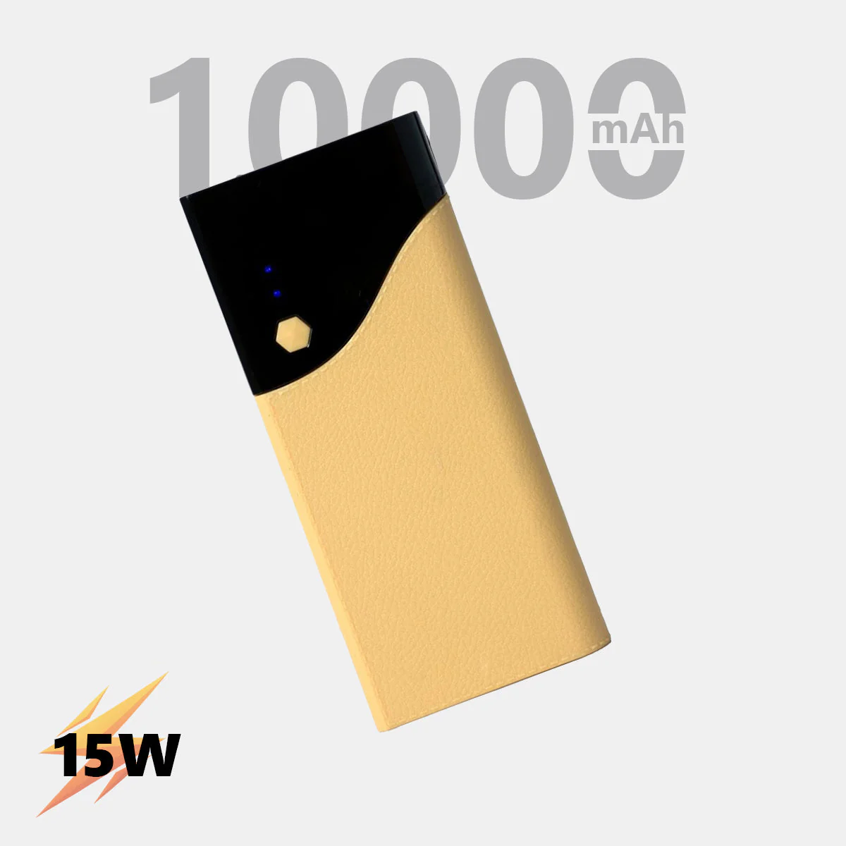 10000 mAh 15W Power Bank With LED Battery Display & Led Light - Star - Image 19