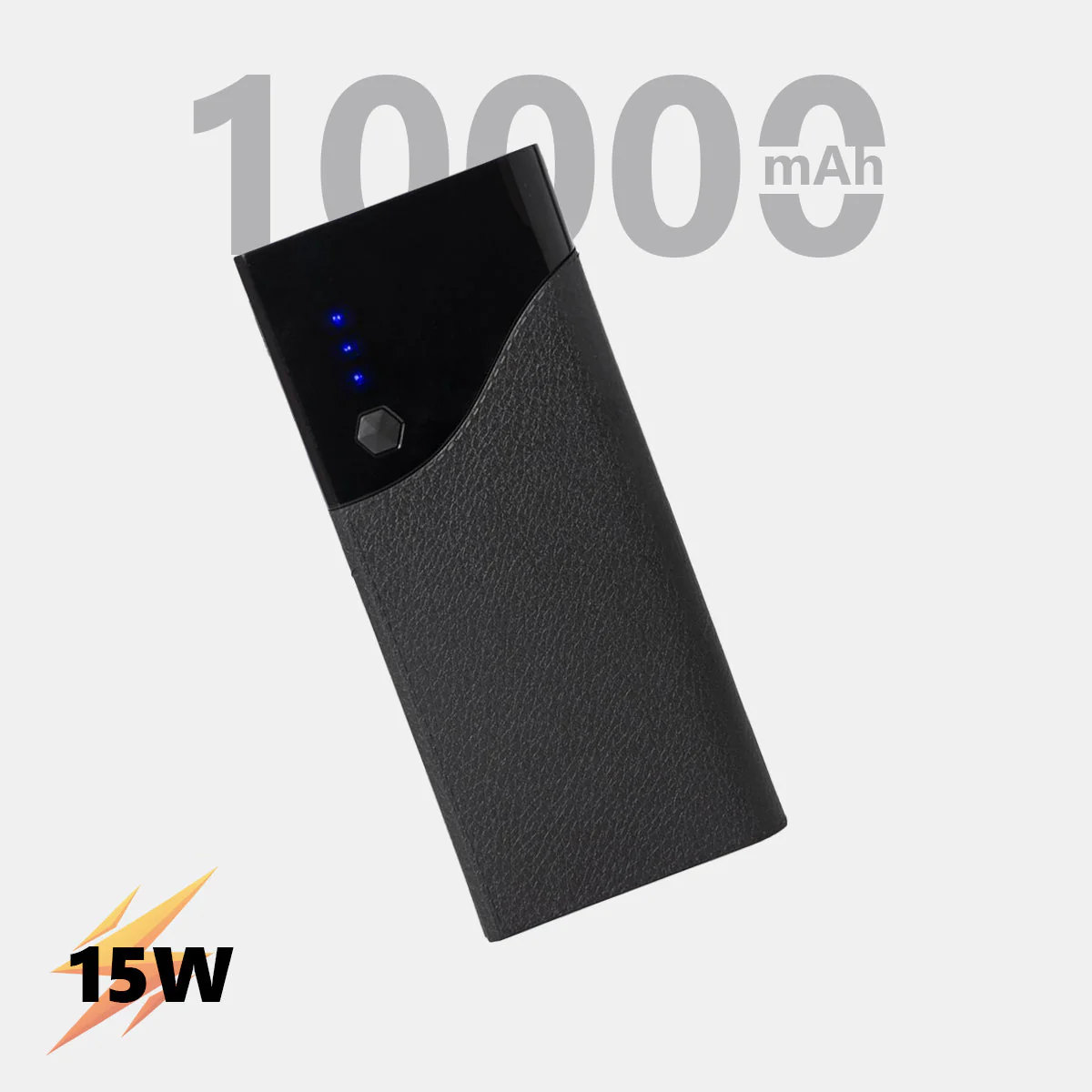 10000 mAh 15W Power Bank With LED Battery Display & Led Light - Star - Image 8