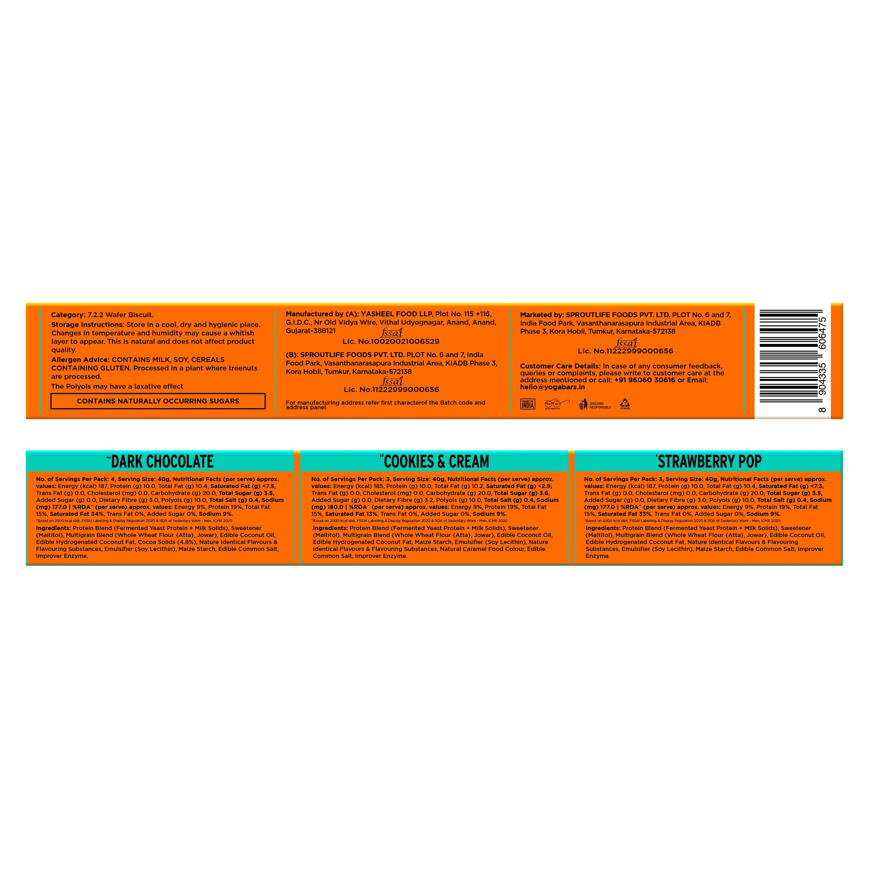 10g Protein Wafer Bars Variety Pack - Image 8