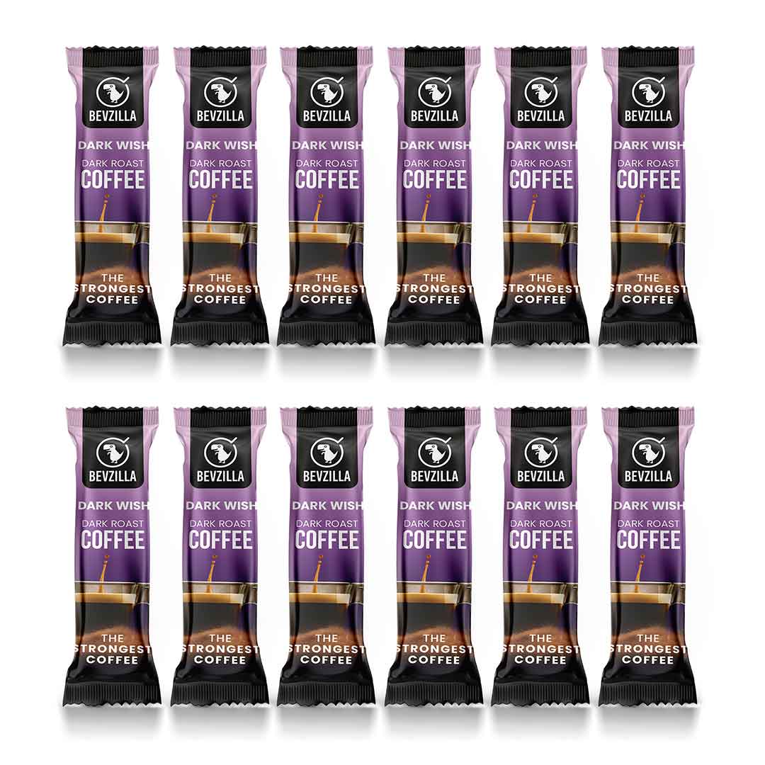 12 Dark Roast Coffee Sachets - Trail Pack