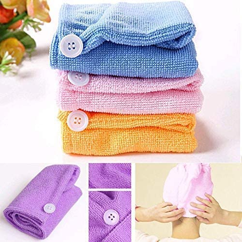 Quick Turban Hair-Drying Absorbent Microfiber Towel / Dry Shower Caps - Image 6