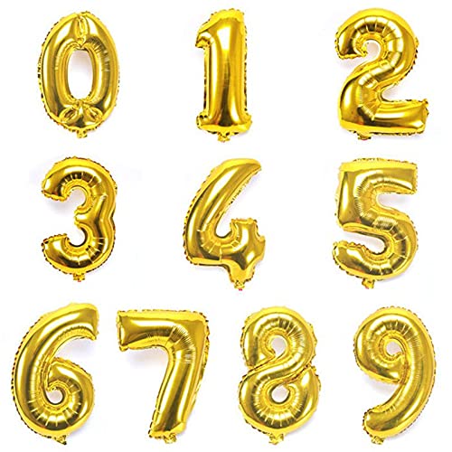 16 Inch 15th Happy Anniversary Alphabets & 32 Inch 15 Number Gold Foil Balloon - Image 3