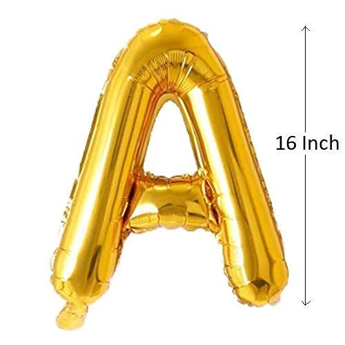 16 Inch 'Dad To Be' Letter Foil Balloon (Golden)(Pack of 1) - Image 2