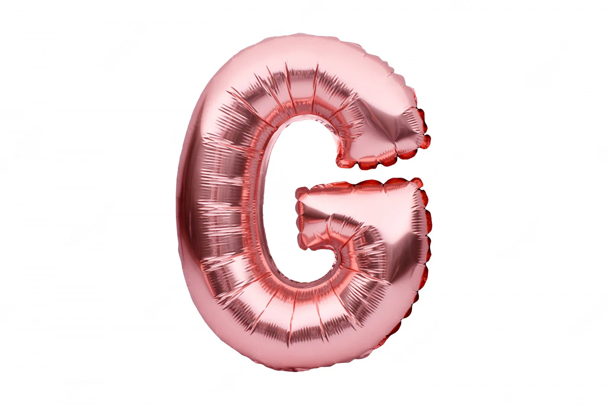 16 Inch Multicolor Foil Balloon Letter GIRL (Pack of 4) - Image 3