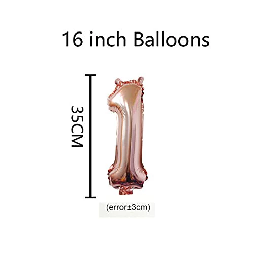 16 Inch Solid L To Z Alphabets / Letters Rose Gold Foil Party Balloon - Image 4