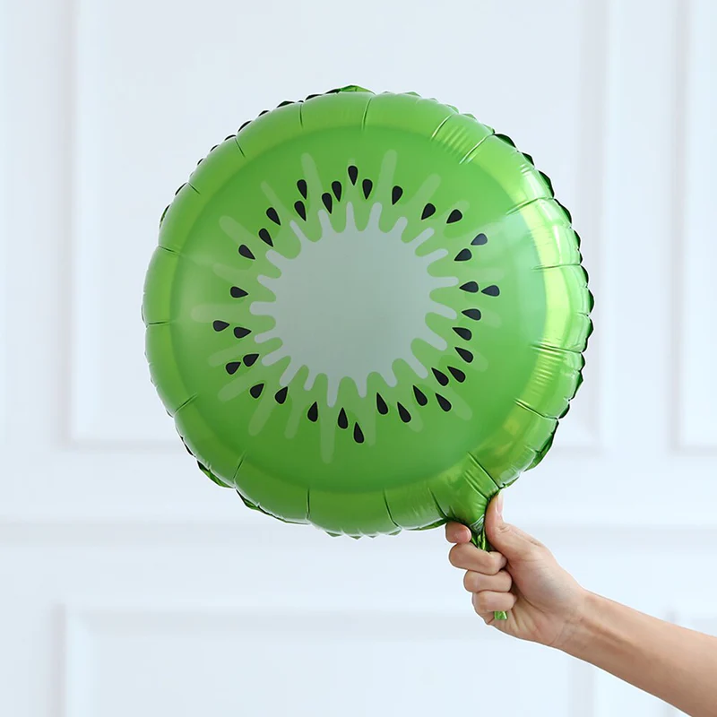 18 Inch Kiwi Fruits Shape Foil Balloon (Multicolor)  (Pack of 1) - Image 2