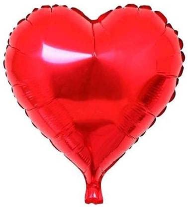 18 Inch Multicolor I Love You Heart Shaped Foil Balloon (Pack of 5) - Image 3