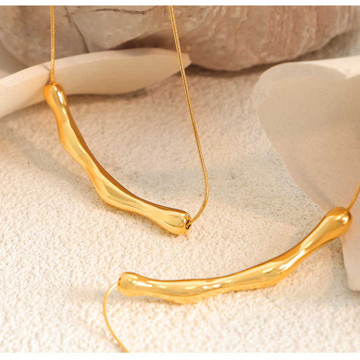 18K Gold Planted Anti Tarnish Necklace - Image 5