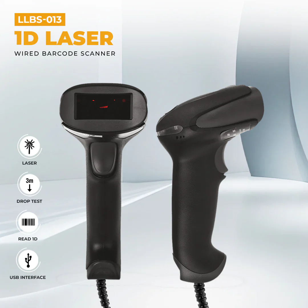 1D Wired Barcode Scanner - Image 2