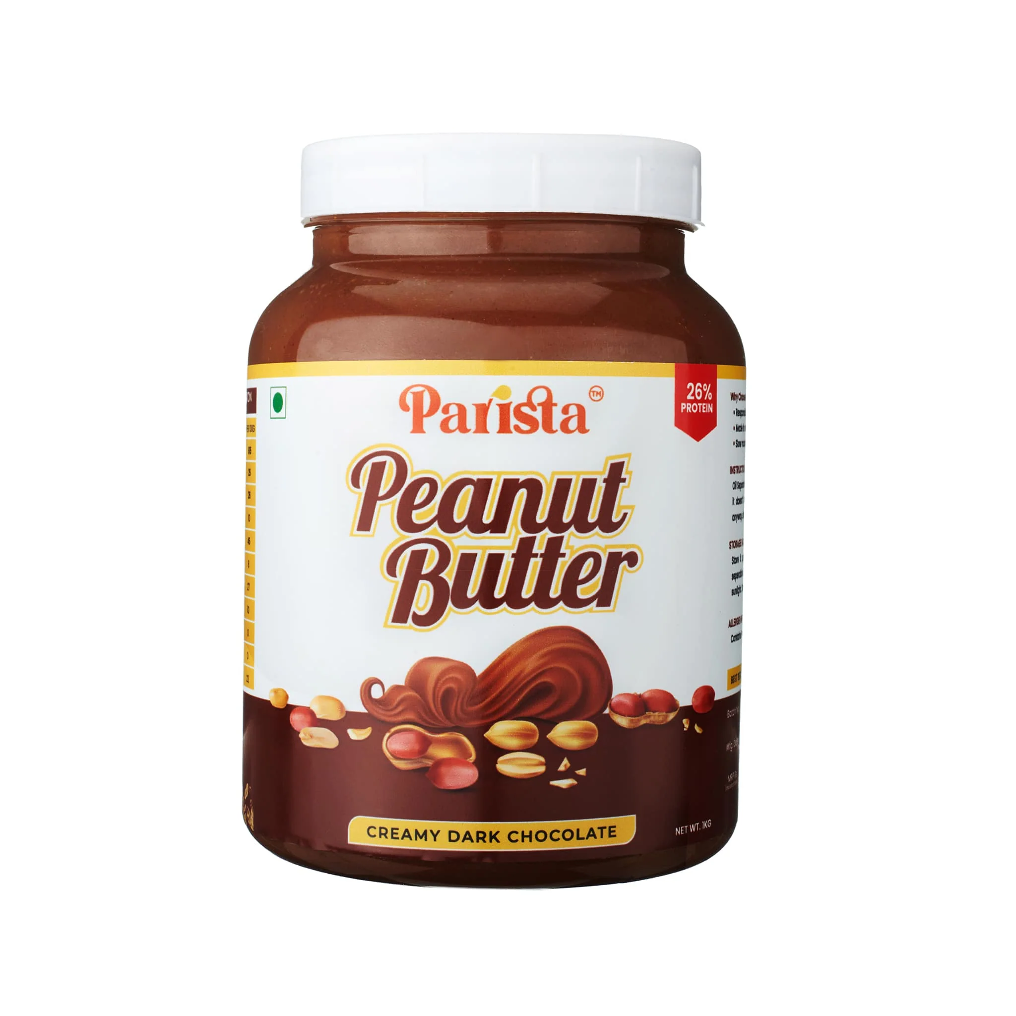 1KG Creamy Dark Chocolate Peanut Butter - Image 12