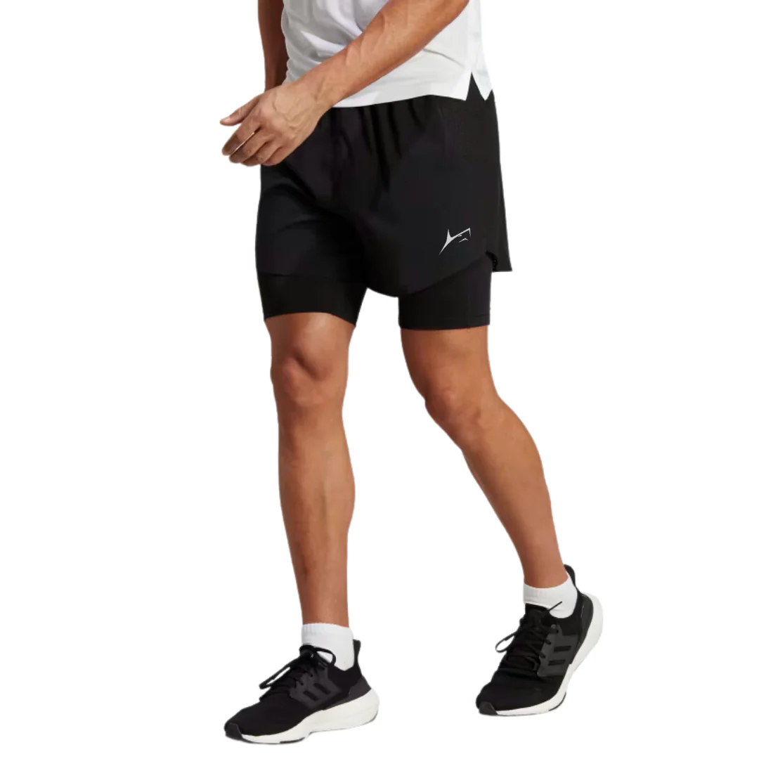 2 in 1 Dual Shorts with Inner Compression - Image 12