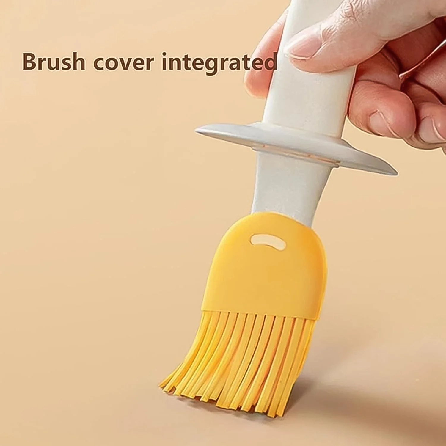 in 1 Oil Dispenser Bottle with Silicone Basting Brush (1 Set) - Image 4