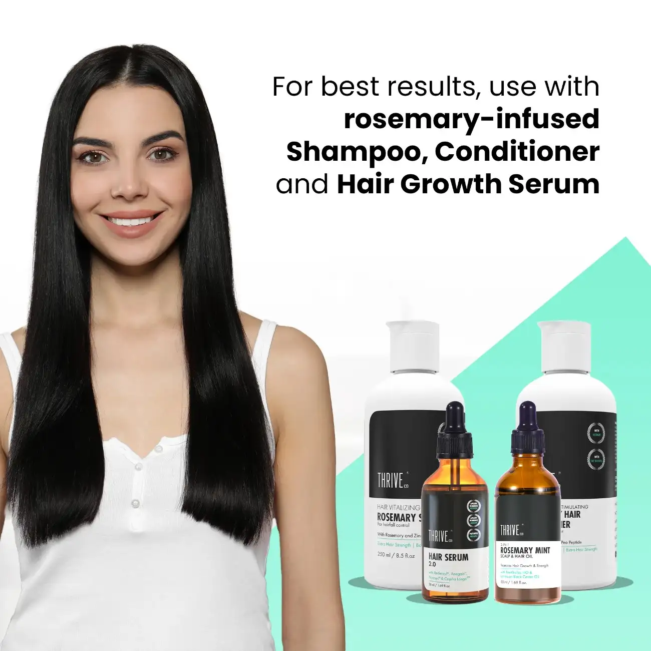 2-In-1 Rosemary Mint Hair Oil, 50ml - Image 6