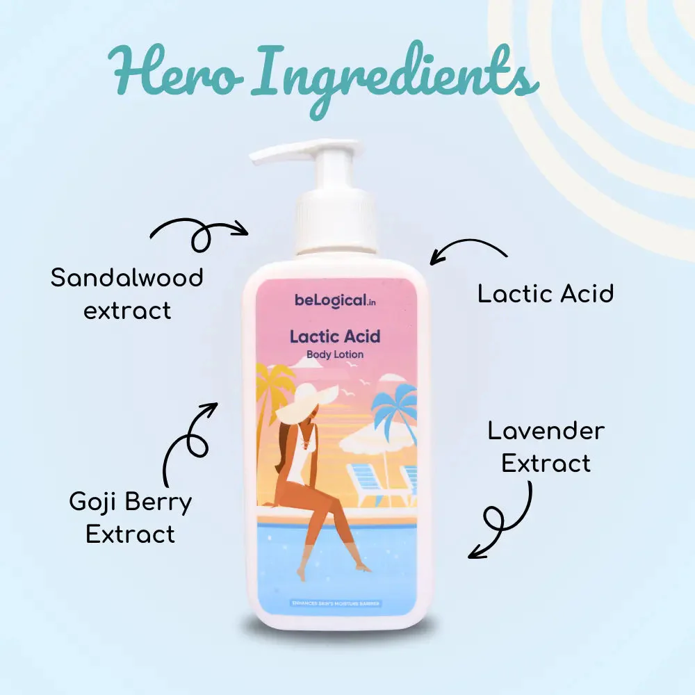 2% Lactic Acid Body Lotion | Smooth Skin | Daily Moisturizer | Paraben-free | 250ml - Image 5