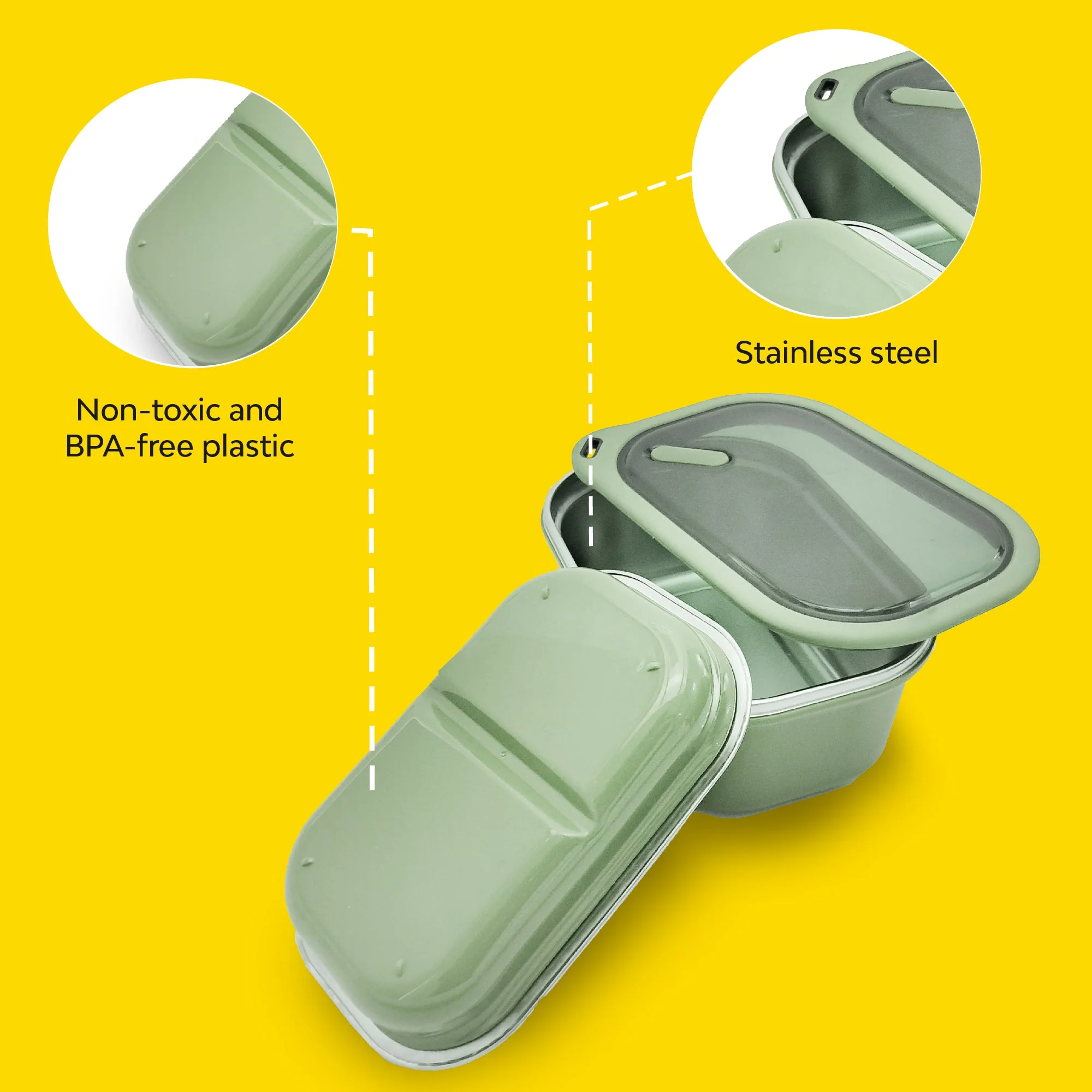2-Layer Insulated Lunchbox For Dry Food - Image 18