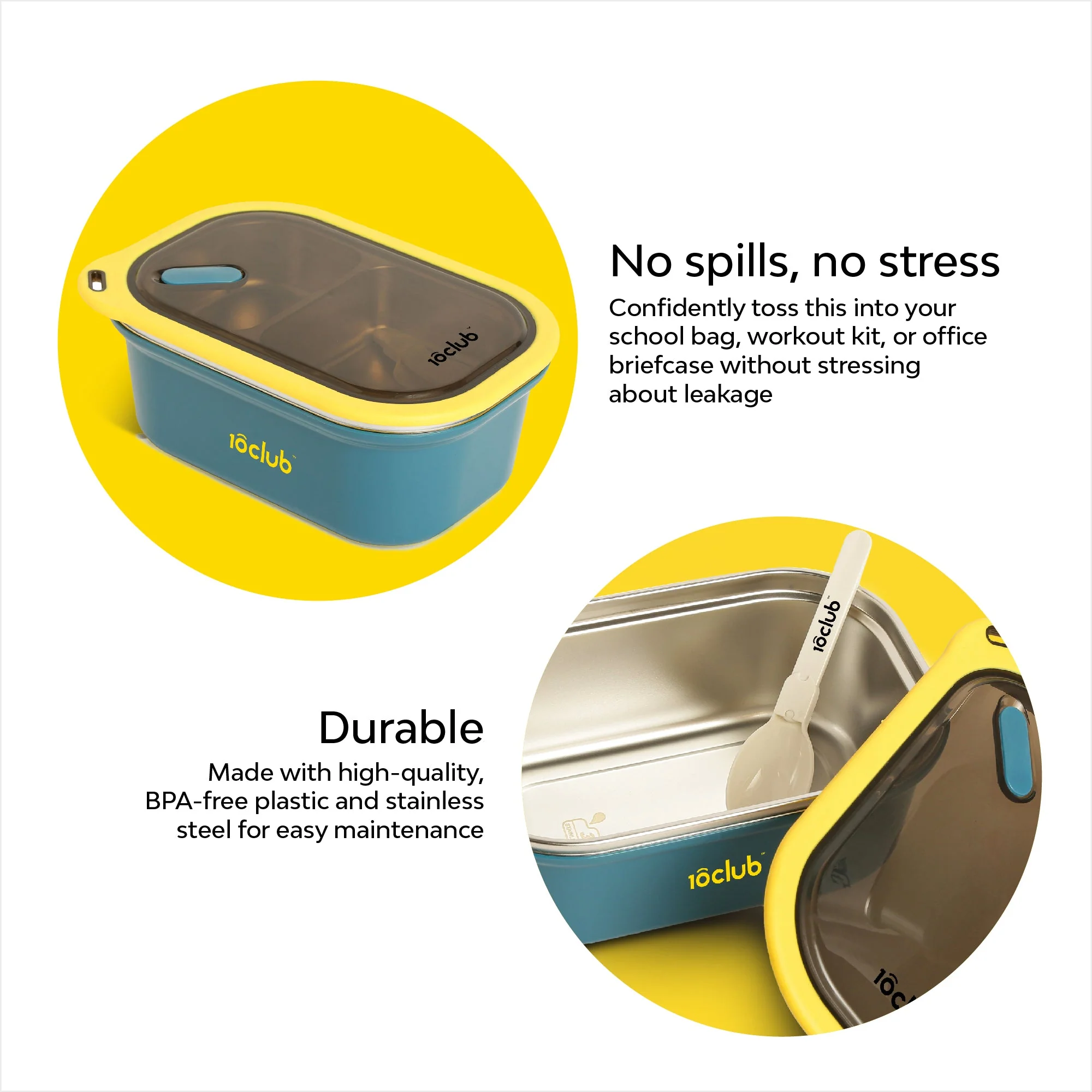 2-Layer Insulated Lunchbox For Dry Food - Image 6
