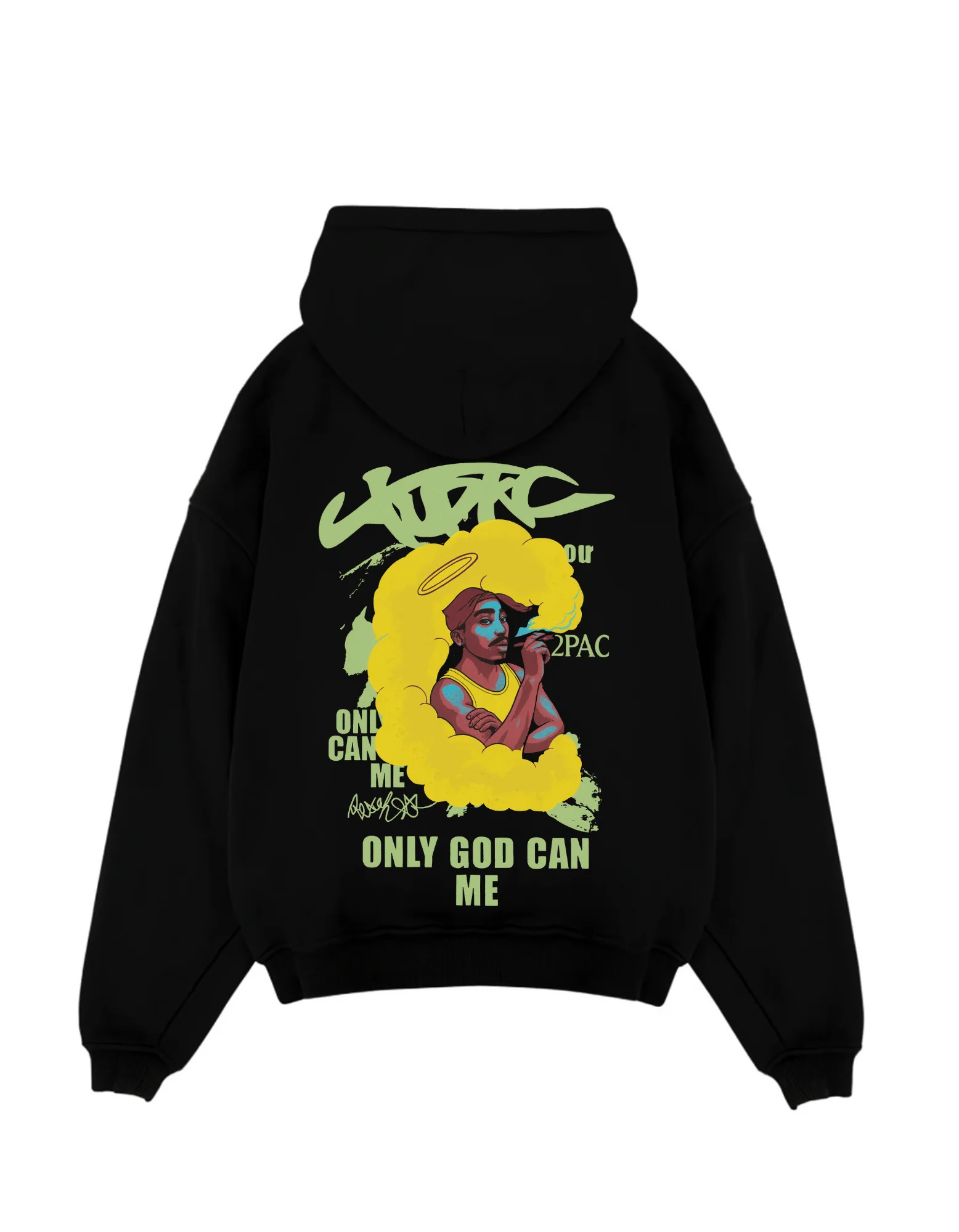 2 PAC Oversized Hoodie