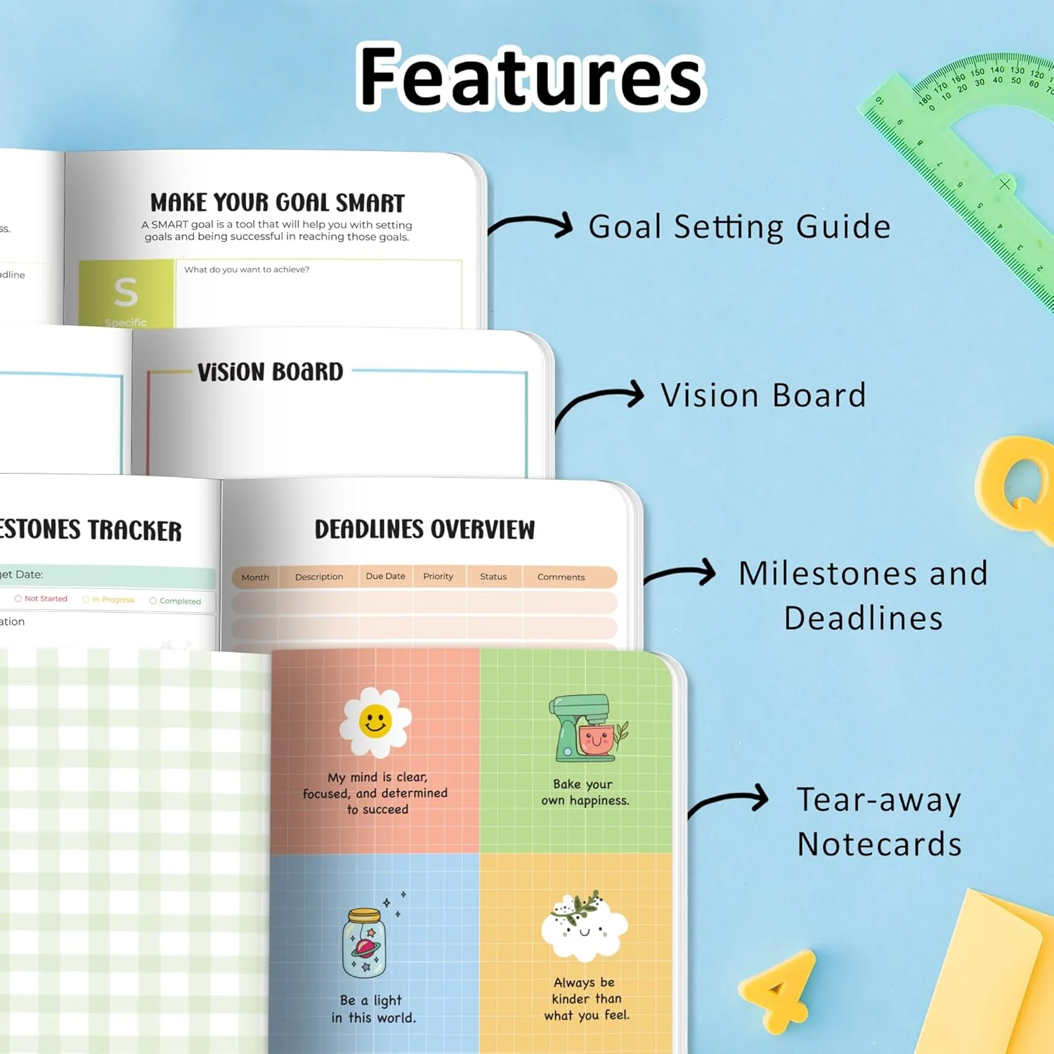2025 Undated Annual Planner - Goals - Image 4