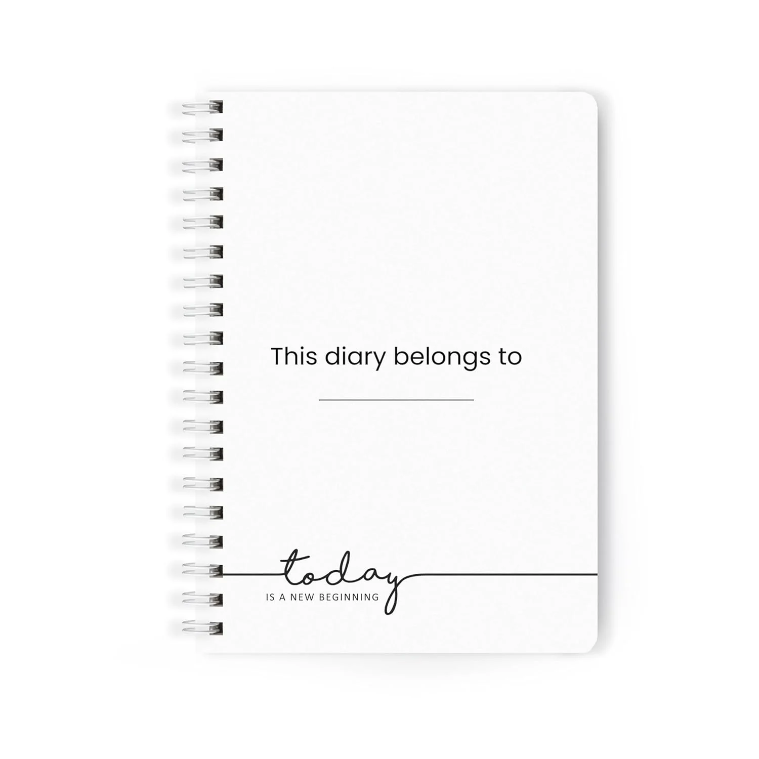 2025 Wiro Hardcover Diary with Calendar (Green) - Image 3