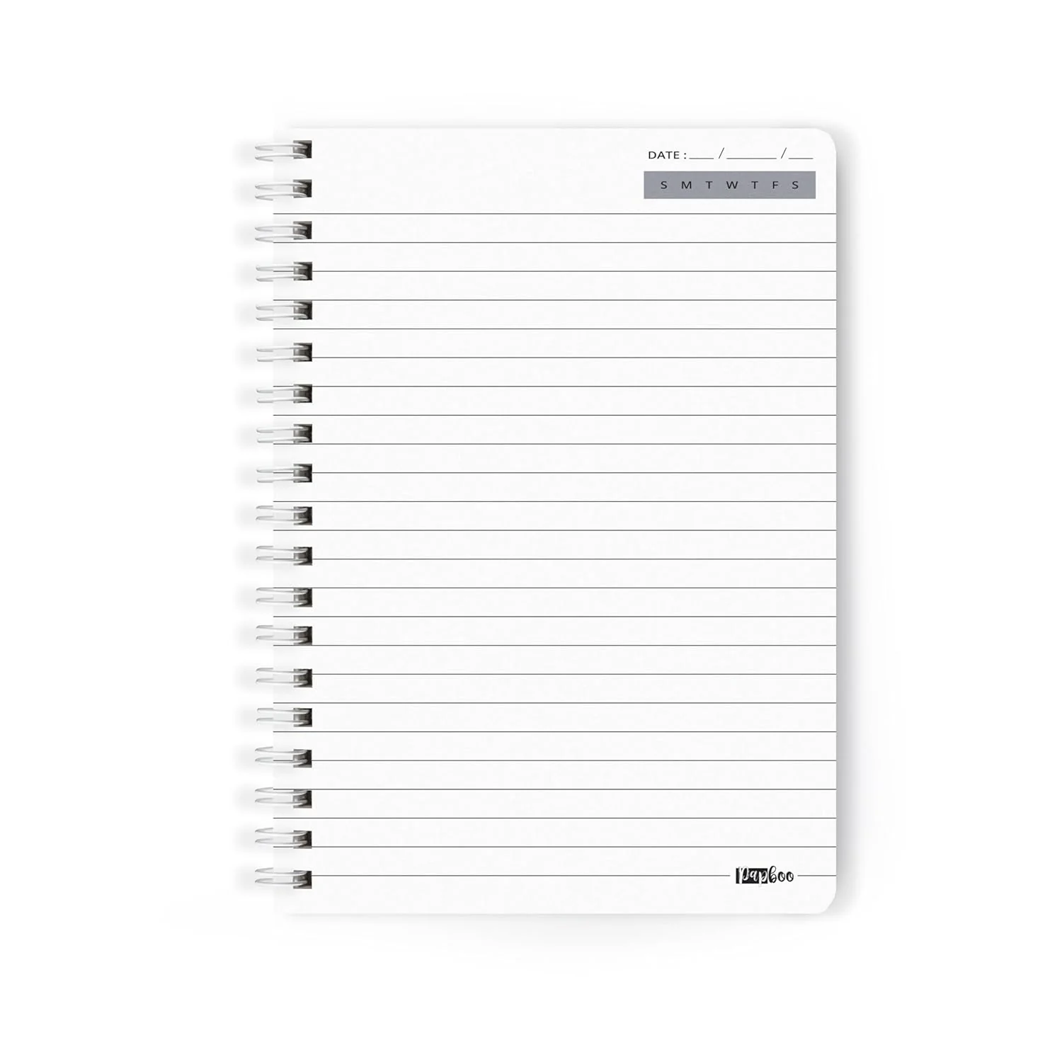 2025 Wiro Hardcover Diary with Calendar (Green) - Image 5