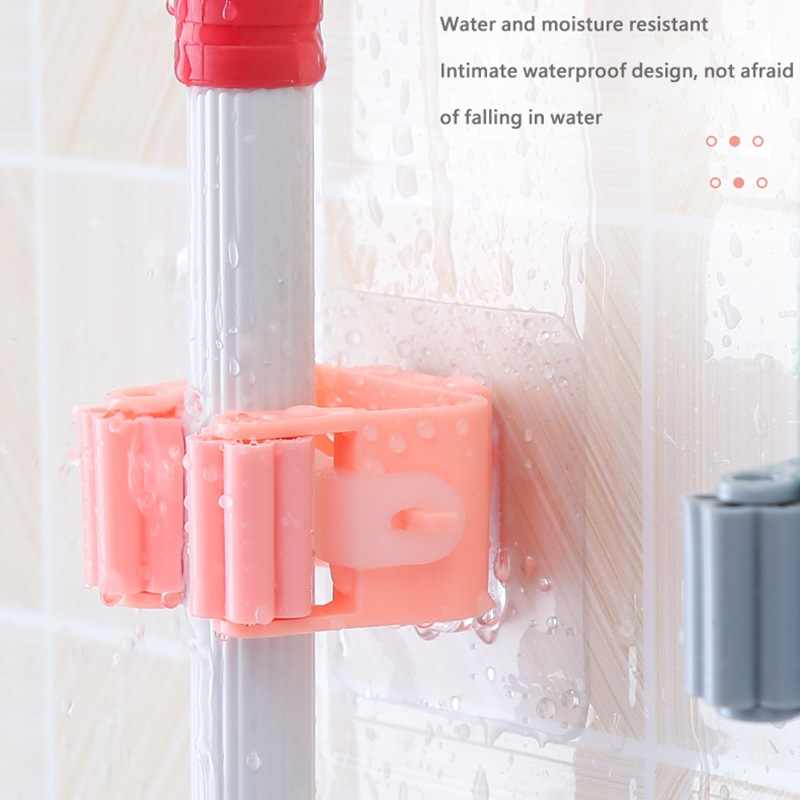 Magic Sticker Series Self Adhesive Mop and Broom Holder - Image 8