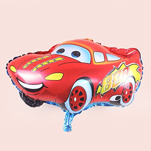 22 Inch Red Cartoon Car Foil Balloon - Image 3