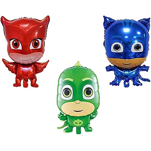 26 Inch Green Pj Mask Foil Balloon For Pj Mask - Image 3