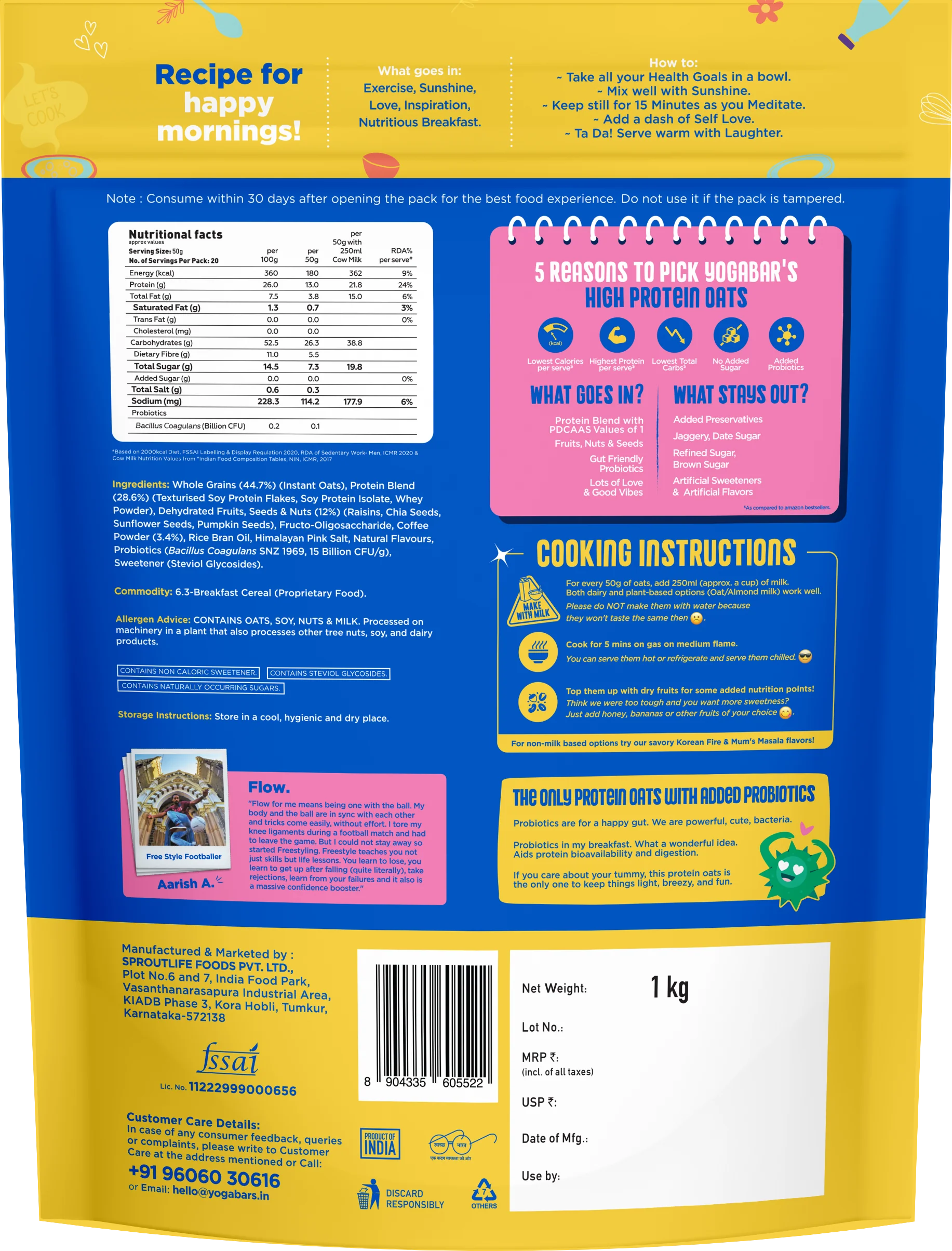 26g High Protein Oats Filter Kappi - Image 7
