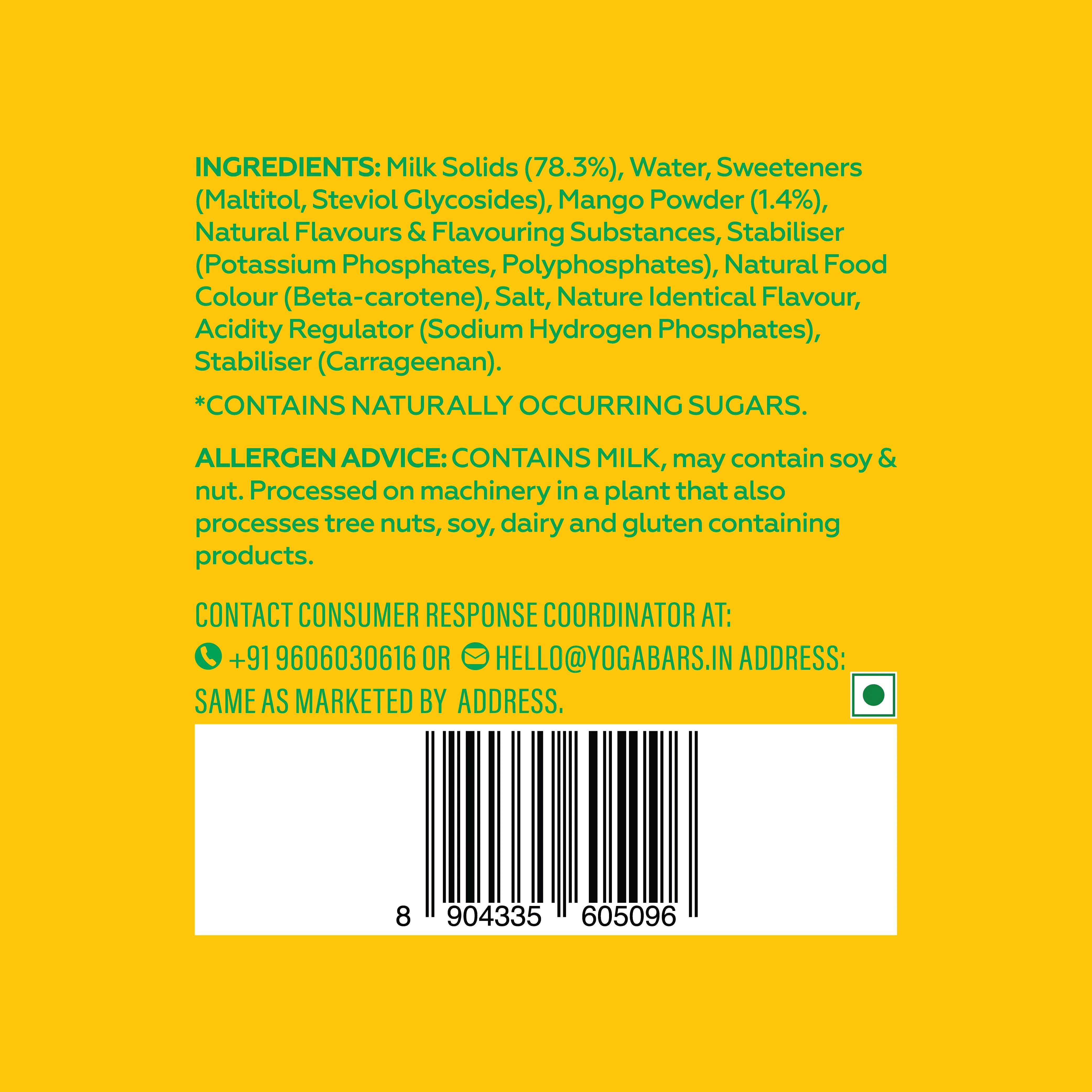 26g Protein Shake Mango Rizz - 250ml/bottle - Image 5