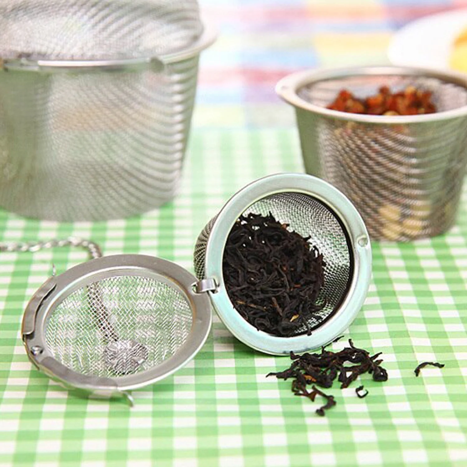 SS Easy Tea Filter used for filtering tea purposes while making it in all kinds of official and household kitchen places etc. - Image 3