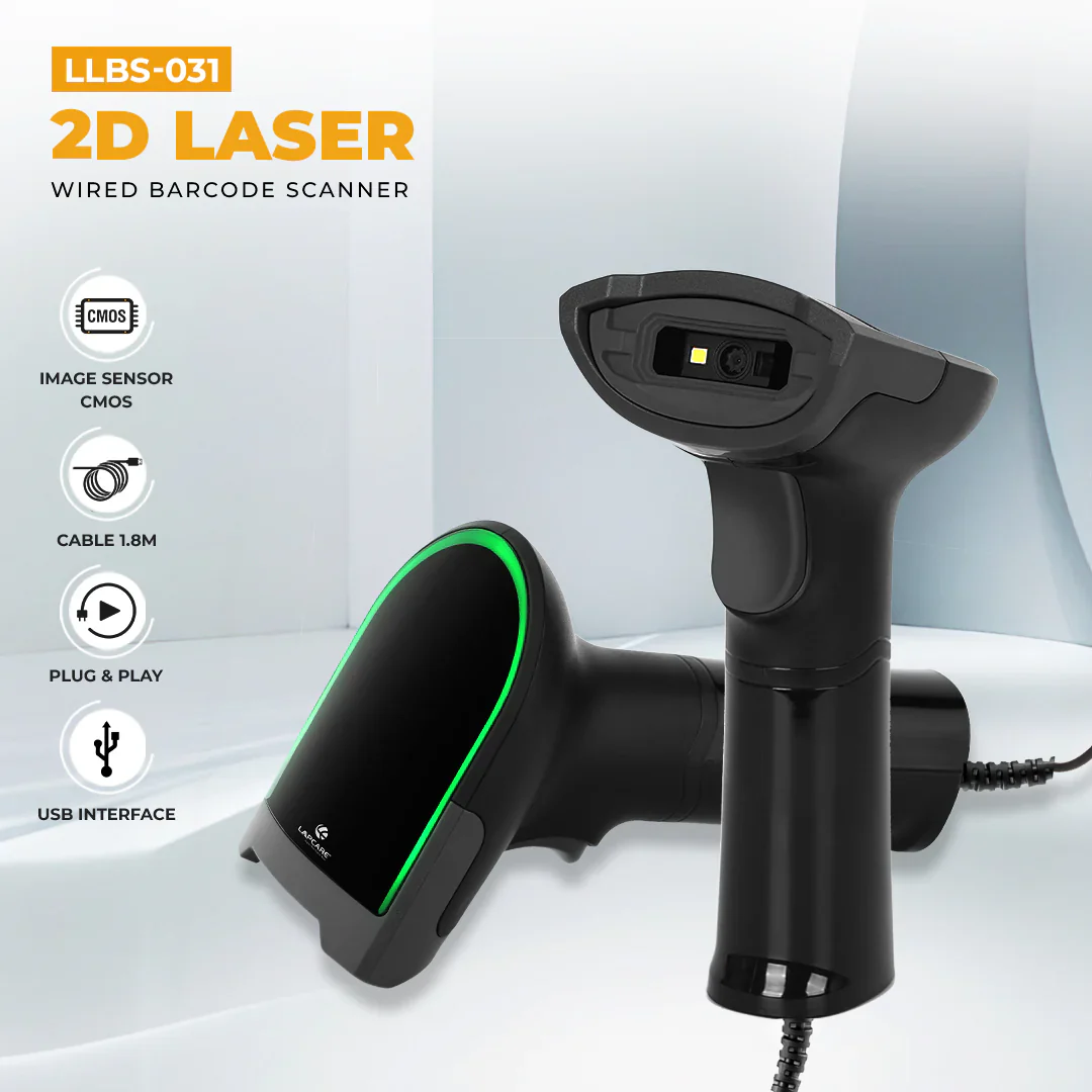2D Wired Barcode Scanner - Image 2