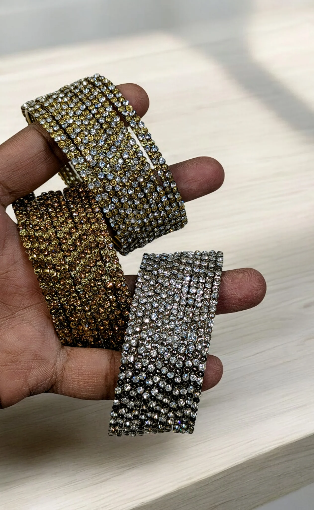 3 COLOR BANGLES COMBO FOR MIX AND MATCH - Image 3