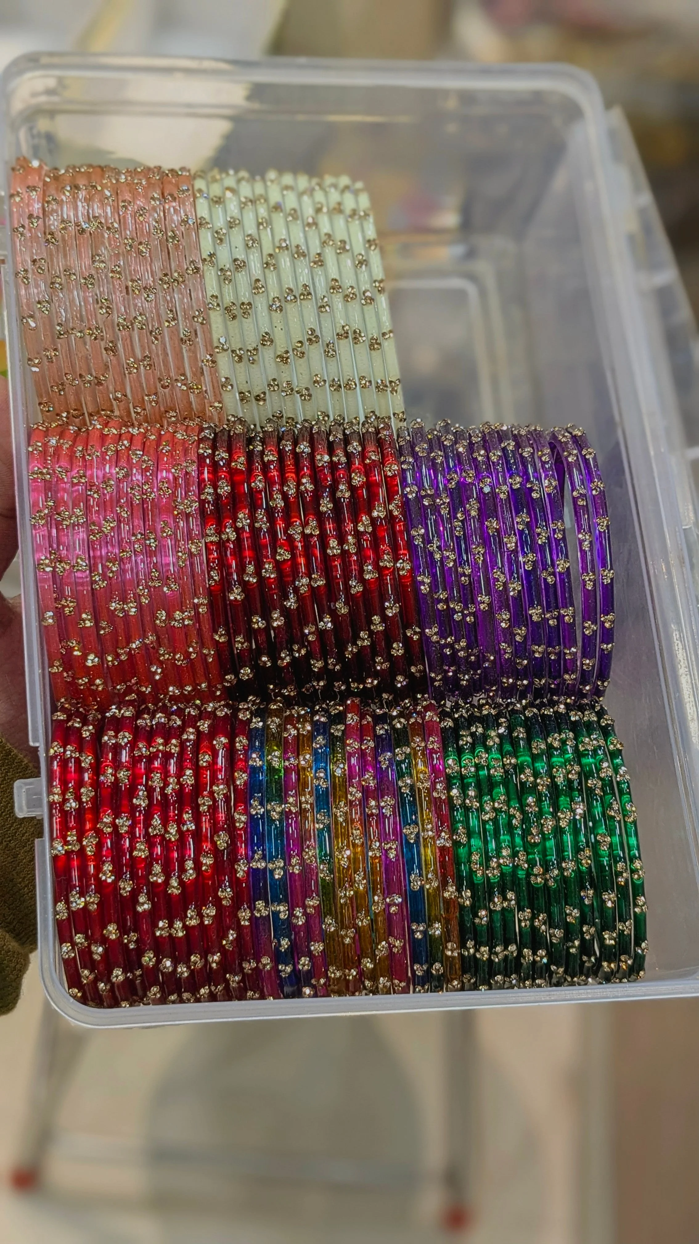3 drop pro glass bangles - Image 2