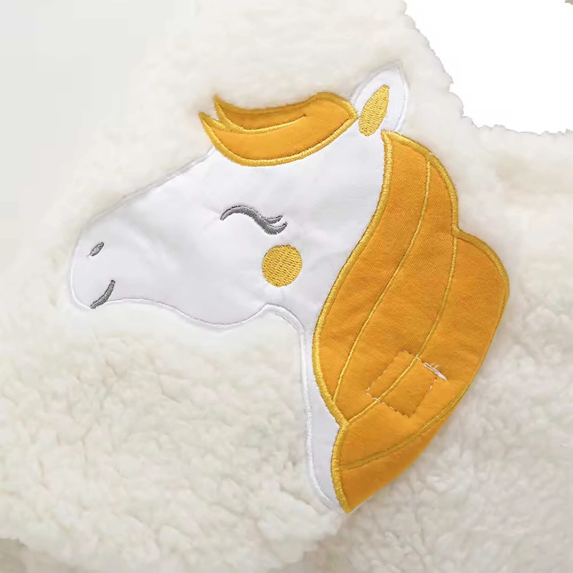 3-In-1 Fleece Unicorn Hooded Wrap With Velcro Lock | Set Of 2 - Image 19