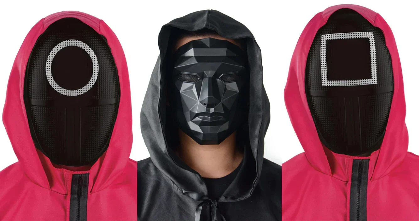 3 mask set - Squid Games