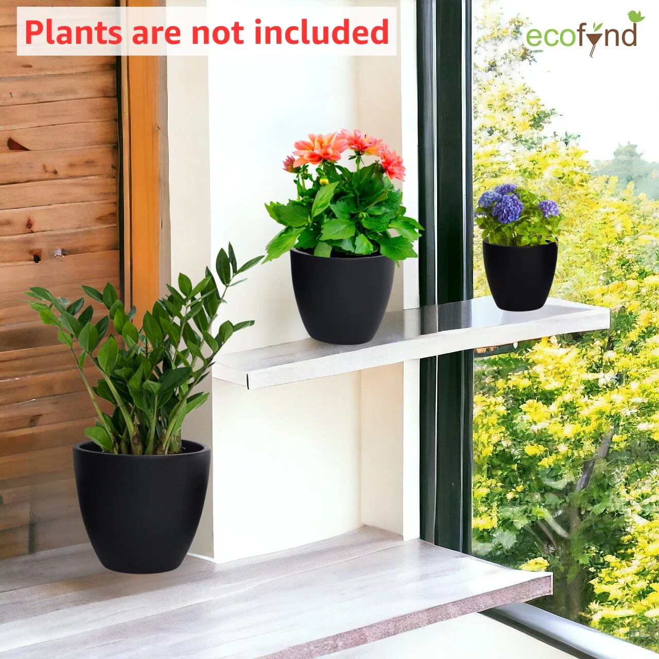 3 Pack Terracotta Pots for Plants - Image 6