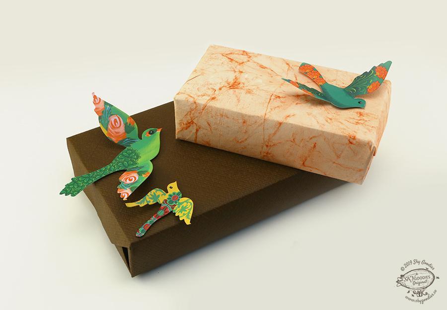 3 Packs of 24 Decorative Paper Birds - 72 Birds - Image 6