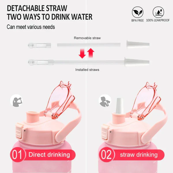 3 Pcs Leakproof Water Bottle - Image 8