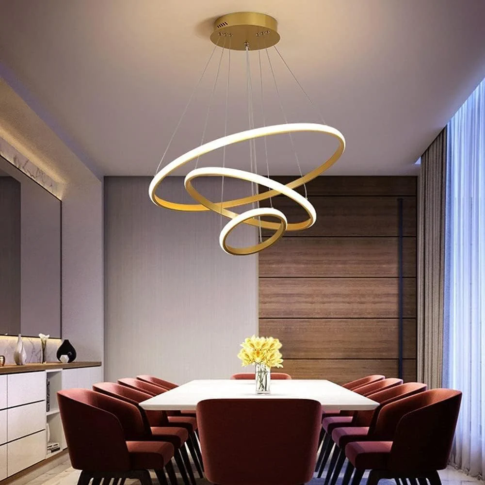 3 Ring LED Pendant Light - Image 2