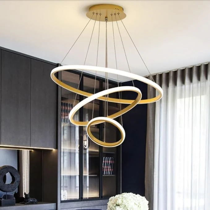 3 Ring LED Pendant Light - Image 3