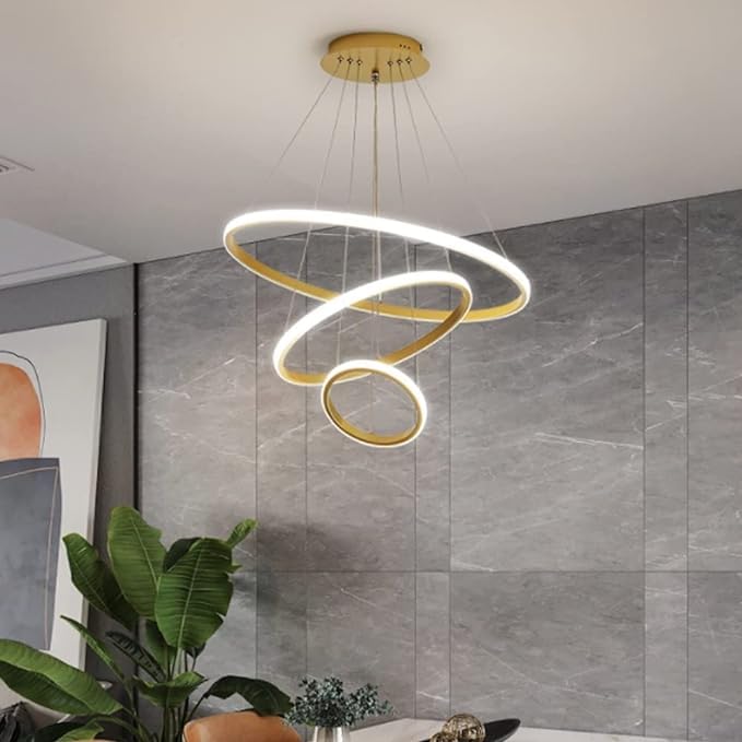 3 Ring LED Pendant Light - Image 8