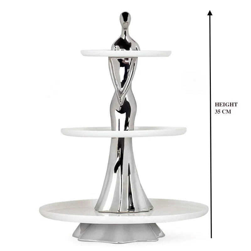 3-Tier Pastries and Dessert Stand - Image 2