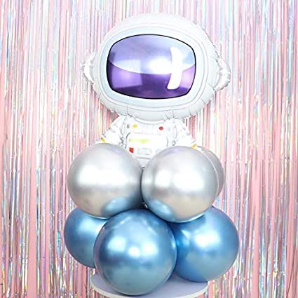 30 Inch Large Size Space Theme Astronaut Foil Balloon - Image 2
