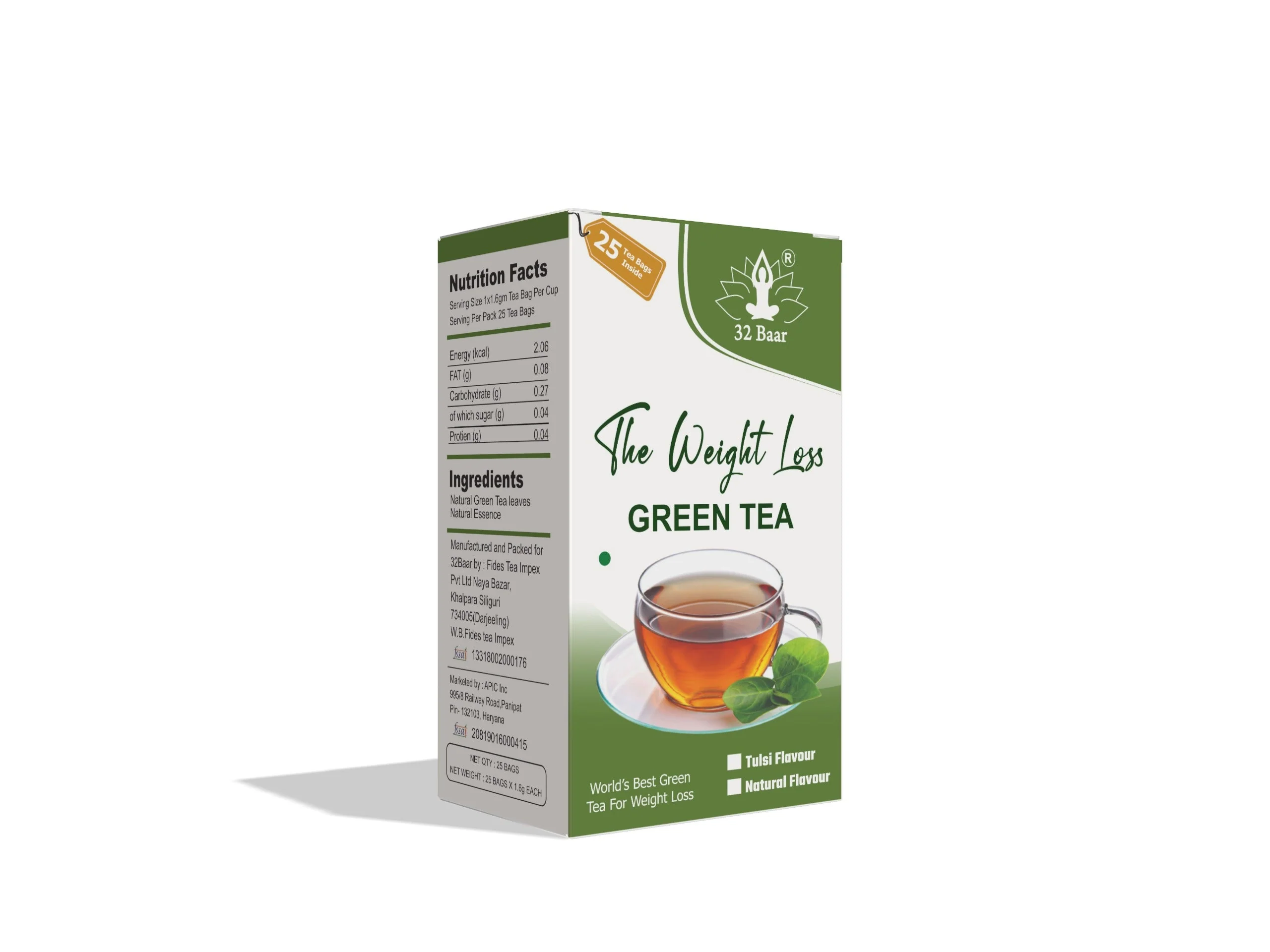 32 Baar Pack of 2 Chamomile & Tulsi Tea Bags (Total 50 Tea Bags) - Image 4