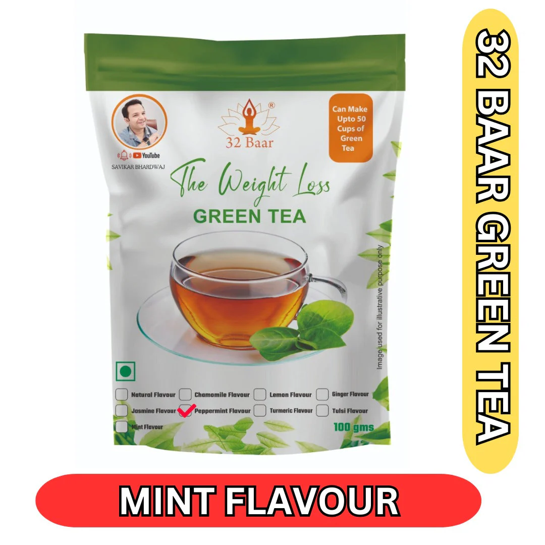 32 Baar Peppermint Green Tea - Image 4