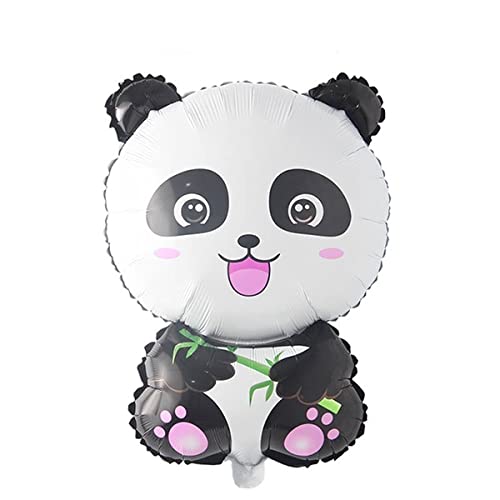 32 Inch Multicolor Panda Shape Aluminium Foil Balloon (Pack of 5) - Image 2