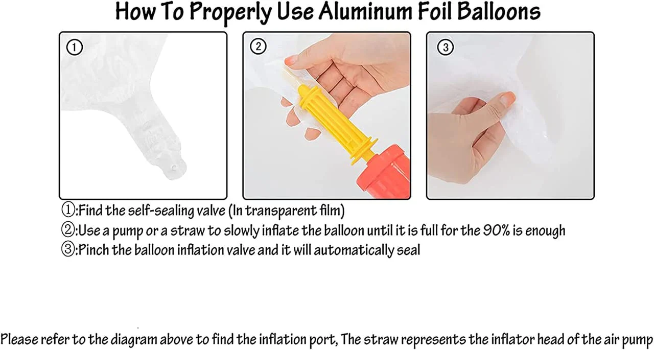32 Inch Solid 1 Number White Foil Balloon - Image 3